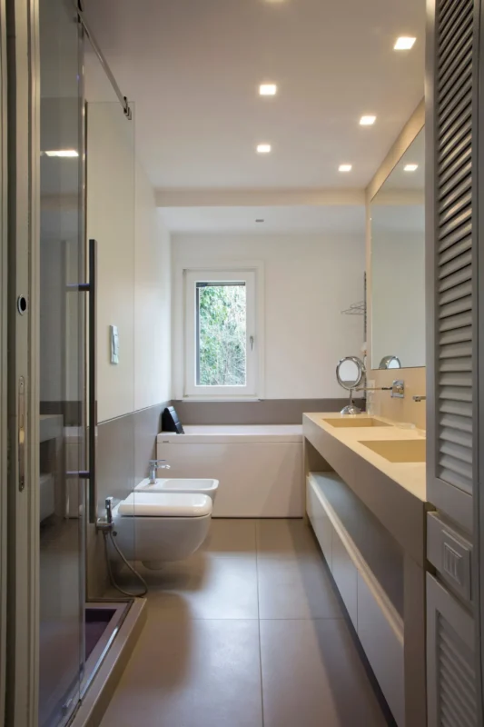 海外リゾートのようなおしゃれなバスルーム